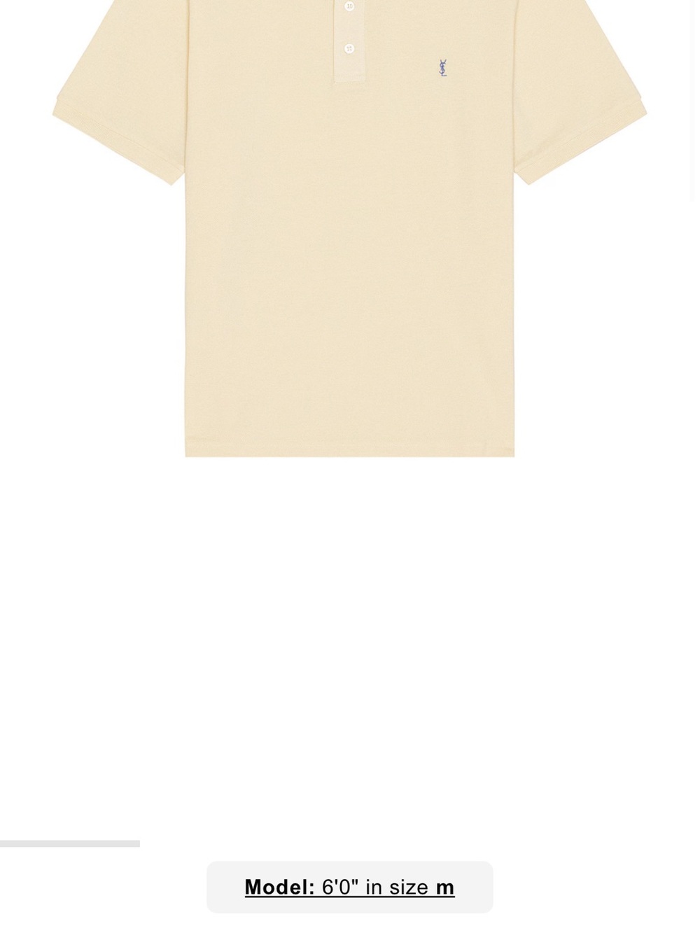Ralph Lauren Cream Short-Sleeve Polo Shirt - Picture 2 of 5